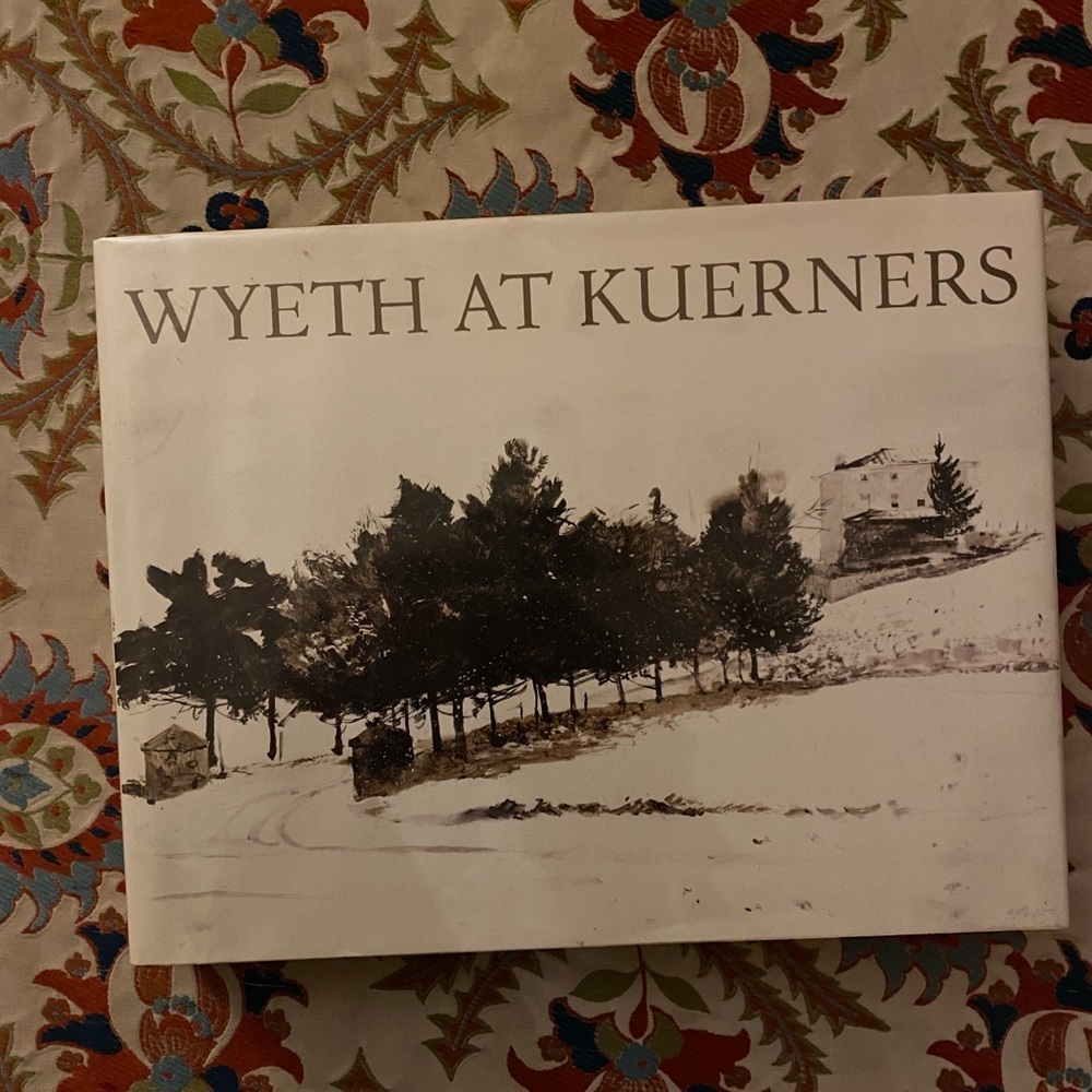 Wyeth at Kreuners - rare coffee table book